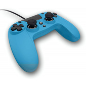 Gioteck VX4 Blu USB Gamepad Analogico/Digitale PC, PlayStation 4