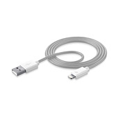 Cellularline Data Cable #Stylecolor - Lightning Cavo per la ricarica e sincronizzazione dei dati colorato Bianco