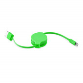 PURO CAPLTRTICONGRN cavo Lightning 1 m Verde