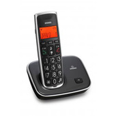 Brondi Bravo Gold Telefono DECT Identificatore di chiamata Nero