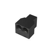 Hama 00201128 cavo splitter o combinatori Splitter per cavo Nero